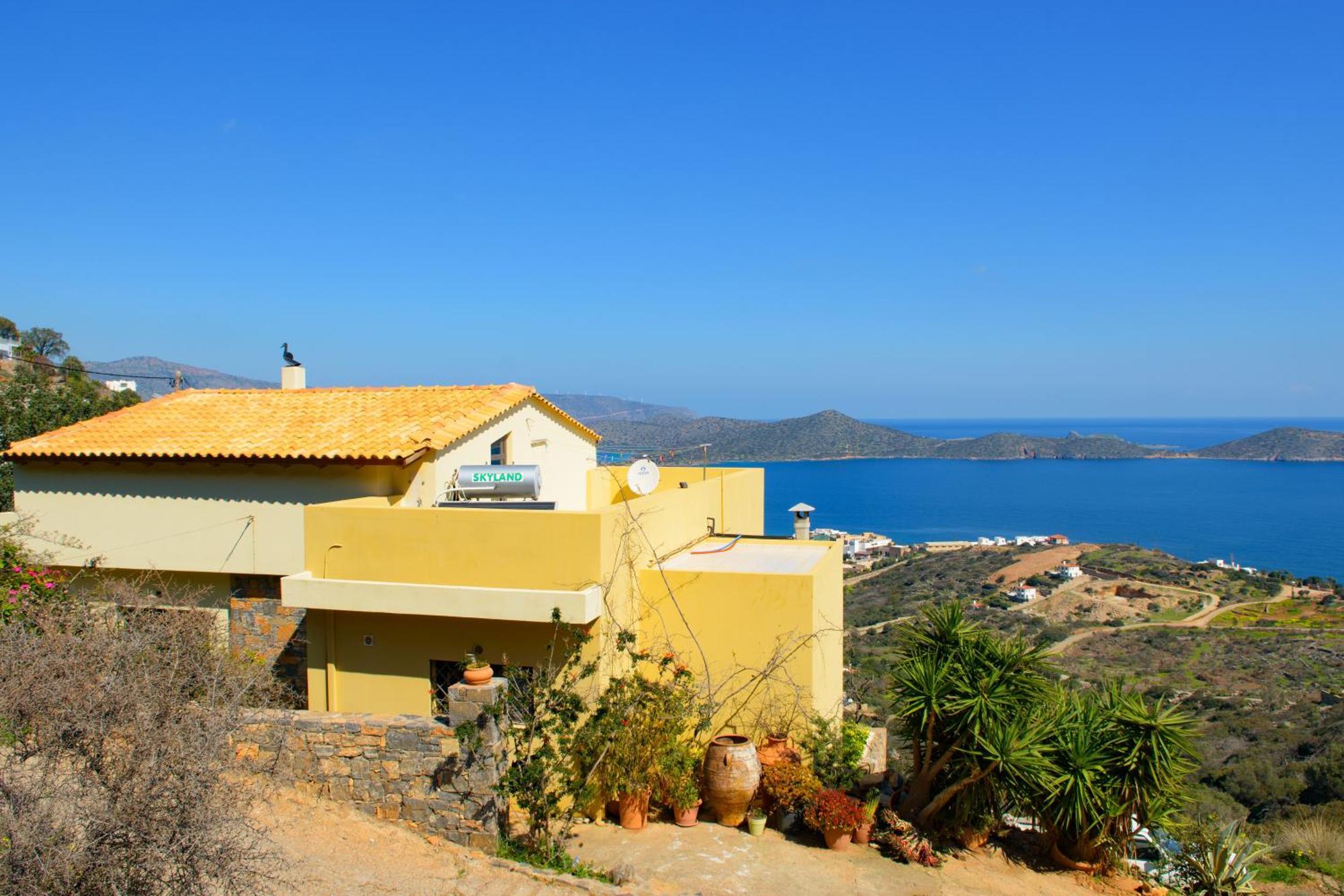 Villa Elounda Irini Panoramic House Exterior foto
